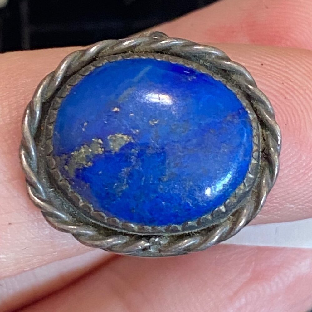 Ring Size 6 Sterling Silver 925 Women Semi-Precious Stone